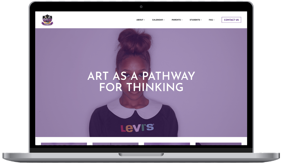 Gramercy Arts High School website