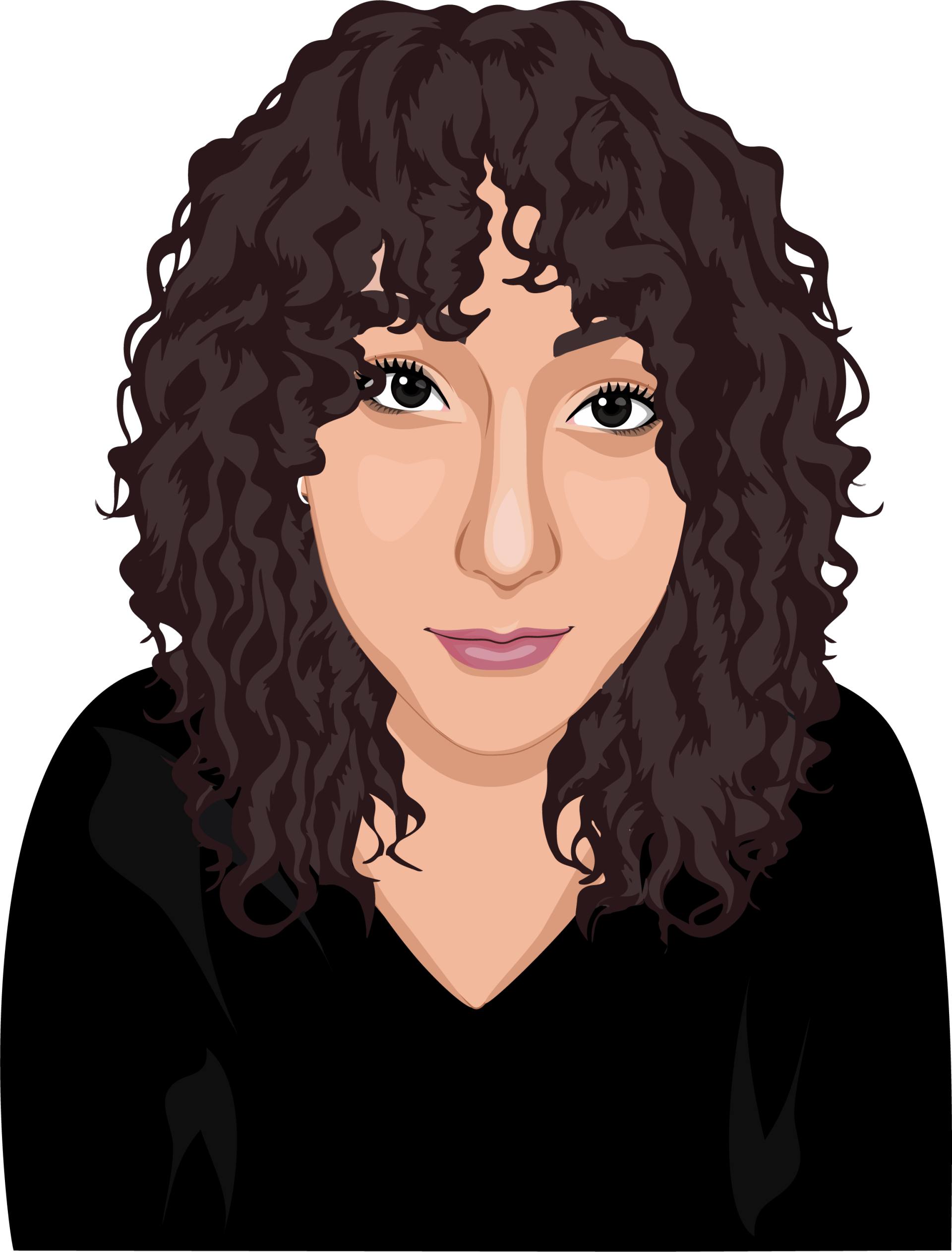 Illustrated portrait of Katherine Fernandez