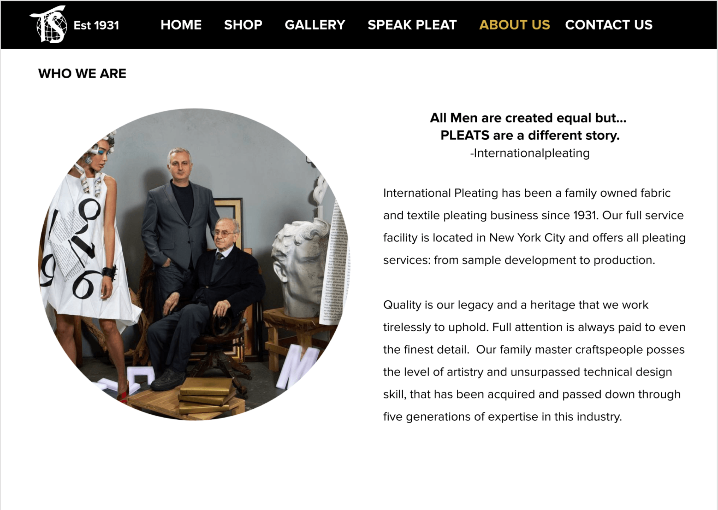 The redesigned products page with the private label line