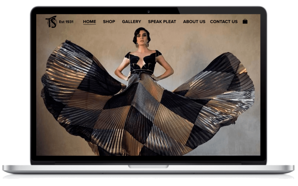 Tom's Sons International Pleating website