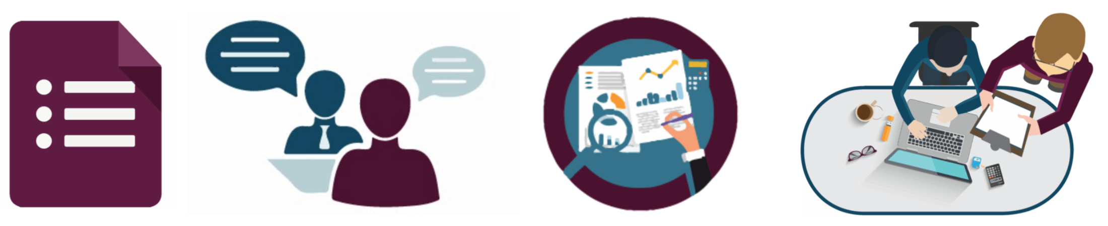 Research insights from the surveys, interviews, competitive analysis and usability testing